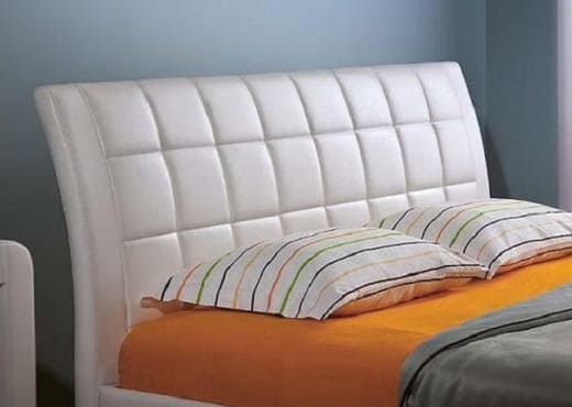 Мягкая кровать с изголовьем КИ-230